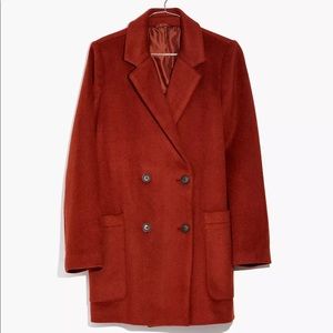 Madewell Hollis Double-Breasted Coat